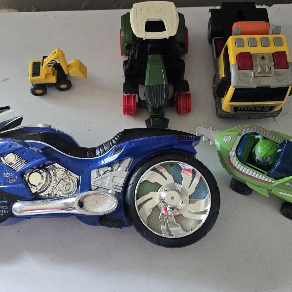 Toy Car Tractor Bundle 5 In Total